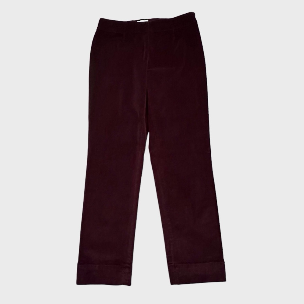 J Jill‎ Burgundy Corduroy Pants